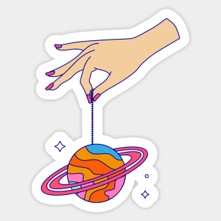 Saturn Sticker